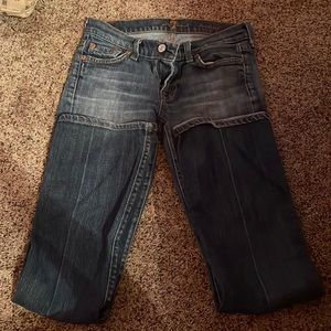 Boot cut jeans